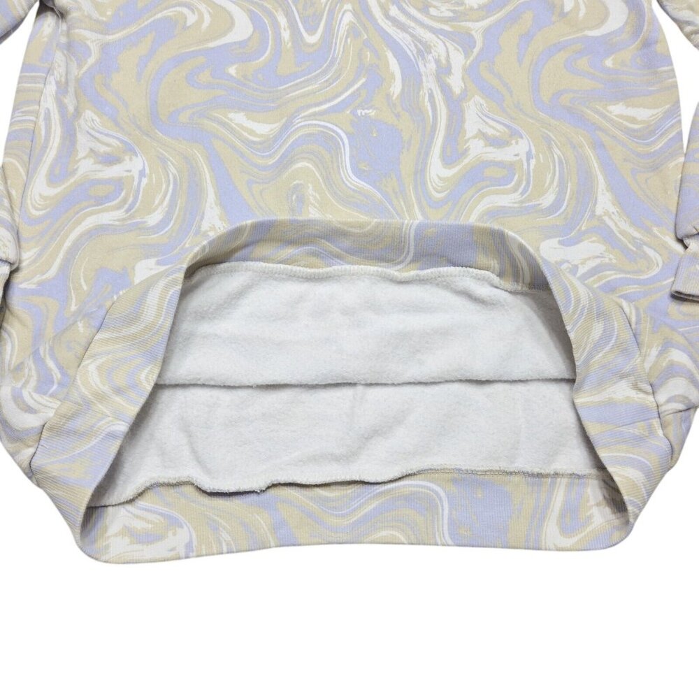 Art Class Sweater Girls Large 10 Blue Pullover Sweatshirt Geometric Long Sleeve - Picture 9 of 12